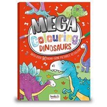 Mega Colouring: Dinosaurs  MEG-3  Ζωγραφιές Απλές