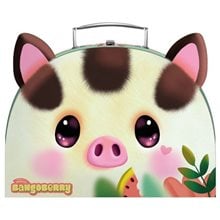 Bangoberry Κουτί με Χερούλι Μεγάλο Piggy Pig 1299BBS02  Κουτιά Αποθήκευσης