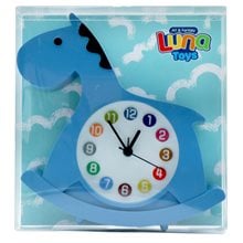 Ρολόι Ξυπνητήρι Luna Αλογάκι Μπλε 000622554  Ρολόγια