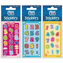 Aυτοκόλλητα Boo Numbers 2 Silver 6061  sticker - Albums