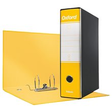 Κλασέρ Esselte Α4 Oxford 8cm Κίτρινο Σε Θήκη 390783090  Κλασέρ