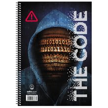 Τετράδιο Σπιράλ 17x25 Salko The Code 4Θεμ.120φυλ.6364  Τετράδια Σπιράλ
