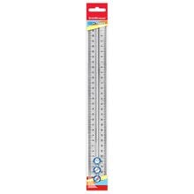 Χάρακας με Ράχη ErichKrause Clear, 30cm (Διάφανος) 49534  Χάρακες