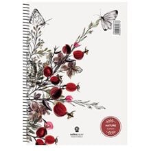 Τετράδιο Σπιράλ Α4 Salko Nature 1Θεμ.30φ.  Τετράδια Σπιράλ