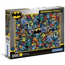 Clementoni Παζλ Impossible Batman 1000 τμχ  Παζλ Ενηλίκων