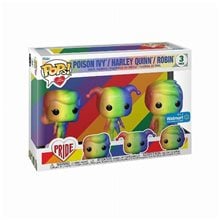 FUNKO POPS! WITH PURPOSE DC PRIDE: 3-PACK HEROES - POISON IVY, HARLEY QUINN, ROBIN (SPECIAL EDITION)  Φιγούρες Συλλεκτικές