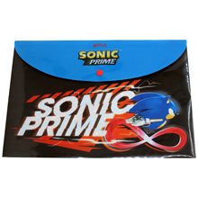 Φάκελος με Κουμπί G.I.M. PP Α4 Sonic Prime 334-84580  Φάκελοι μεταφοράς - Χαρτοφύλακες