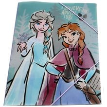 Ντοσιέ Λάστιχο Α4 Gim Frozen 341-71515  Ντοσιέ