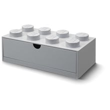 LEGO® ΚΟΥΤΙ ΓΡΑΦΕΙΟΥ ΜΕ ΣΥΡΤΑΡΙ ΟΡΘΟΓΩΝΙΟ ΓΚΡΙ - 40211740  Διακοσμητικά Χώρου