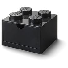 LEGO® ΚΟΥΤΙ ΓΡΑΦΕΙΟΥ ΜΕ ΣΥΡΤΑΡΙ ΤΕΤΡΑΓΩΝΟ ΜΑΥΡΟ - 40201733  Διακοσμητικά Χώρου