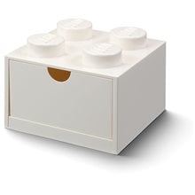 LEGO® ΚΟΥΤΙ ΓΡΑΦΕΙΟΥ ΜΕ ΣΥΡΤΑΡΙ ΤΕΤΡΑΓΩΝΟ ΑΣΠΡΟ - 40201735  Διακοσμητικά Χώρου