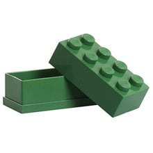 LEGO® ΚΟΥΤΙ ΑΠΟΘΗΚΕΥΣΗΣ ΟΡΘΟΓΩΝΙΟ MINI ΠΡΑΣΙΝΟ - 40121734  Διακοσμητικά Χώρου