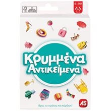 As company AS Games Παιχνίδι Με Κάρτες Κρυμμένα Αντικείμενα Για Ηλικίες 6-99 Χρονών Και 2-4 Παίκτες 1040-21409  Επιτραπέζια Ενηλίκων
