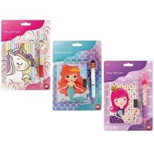 ΑΤΖΕΝΤΑ ΜΕ ΣΤΥΛΟ 3 ΣΧΕΔΙΑ (UNICORN - MERMAID - PRINCESS)  Νέες Παραλαβές