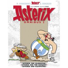 ASTERIX OMNIBUS 2 : ASTERIX THE GLADIATOR, ASTERIX AND THE BANQUET, ASTERIX AND CLEOPATRA  Καλές Τέχνες