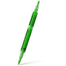 Μαρκαδόρος Υπογράμμισης Erichkrause V-16 Brush Neon Double Side 0.5-3.5mm Green  60795  Μαρκαδόροι
