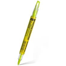 Μαρκαδόρος Υπογράμμισης Erichkrause V-16 Zoom Neon Double Side 0.5-4.5mm Yellow 60820  Μαρκαδόροι