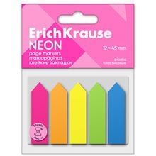 Σελιδοδείκτες ErichKrause Neon Arrows 12x45mm 125φ. 5colors 61555  Σελιδοδείκτες