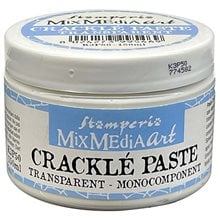 Stamperia Πάστα Κρακελέ 150ml Διάφανη  Βερνίκια - Mediums
