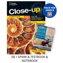 CLOSE-UP C1 PACK FOR GREECE (SB + SPARK   TESTBOOK   NOTEBOOK) 2ND ED  Αγγλικά Φροντιστηριακά & ELT Βιβλία