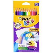 Ξυλομπογιές Bic Ακουαρέλας 12τμχ  Ξυλομπογιές