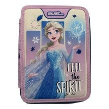 Κασετίνα Must Διπλή Γεμάτη 15x5x21 Frozen Feel The Spirit 000564317  Κασετίνες Γεμάτες