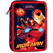 Κασετίνα Must Διπλή Γεμάτη 15χ5χ21 Iron Man 000506238  Κασετίνες Γεμάτες