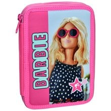 Κασετίνα Gim Διπλή Γεμάτη Barbie Holographic 349-86100  Κασετίνες Γεμάτες