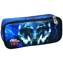 Κασετίνα Βαρελάκι BMU No Fear Night Wolf 348-29141  Κασετίνες Άδειες