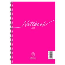 Τετράδιο Σπιράλ 17χ25 Salko Natura Fluo  4Θεμ.120φ. 6424  Τετράδια Σπιράλ