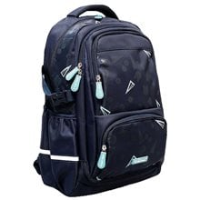 Τσάντα Πλάτης ErichKrause SchoolLine 23lt Blue Style 58801  Σχολικές Τσάντες