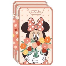 Κασετίνα Must Τριπλή Γεμάτη 12x6x19.5cm Minnie Happiness 000564398  Κασετίνες Γεμάτες