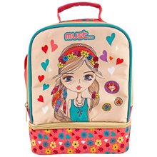 Τσαντάκι Φαγητού Ισοθερμικό Must 22x16x28Be Happy 000585542  Τσαντάκια Φαγητού