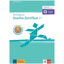 MIT ERFOLG ZUM GOETHE-ZERTIFIKAT C1 UBUNGSBUCH (ON LINE-NEUEN PRUFUNG 2024)  Γερμανικά Φροντιστηριακά