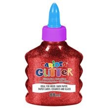 Κολλά Carioca Glitter Spark 88ml Κόκκινη 31097/03  Κόλλες