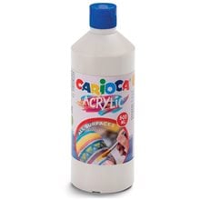 Carioca Ακρυλική Τέμπερα 500ml White 40432/01  Ακρυλικά