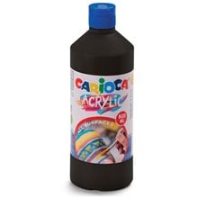 Carioca Ακρυλική Τέμπερα 500ml Black 40432/02  Ακρυλικά