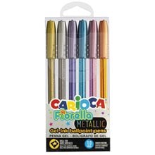 Στυλό Carioca Metallic Gel Σετ 6τμχ 43363  Στυλό