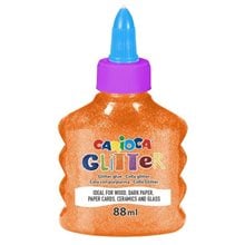 Κολλά Carioca Neon Glitter 88ml Πορτοκαλί 42116/35  Κόλλες