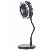 GEMBIRD DESKTOP FAN WITH LED LAMP AND WIRELESS CHARGER  Φωτιστικά