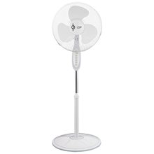 LGP ROUND BASE STAND FAN 16' 40CM 45W WITH TIMER WHITE  Συσκευές Ψύξης-Θέρμανσης