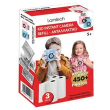 LAMTECH 3PACK KID INSTANT CAMERA REFILL 8M FOR LAM114246 & LAM114253  Instant Camera
