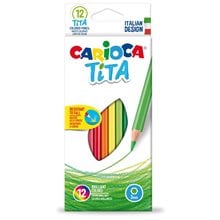 Carioca Tita Σετ Ξυλομπογιές 3mm 12τμχ 42793  Ξυλομπογιές