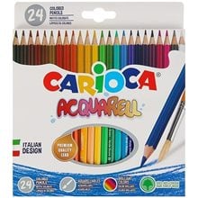 Ξυλομπογίες Carioca Acquarell 24τμχ. 42858  Ξυλομπογιές