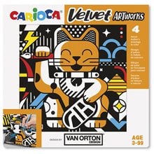 Carioca Velvet Σετ Ζωγραφικής 4τμχ 43603  Ζωγραφική για παιδιά