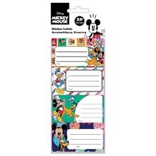 Αυτοκόλλητες Ετικέτες 20τμχ. 5φ Mickey 000564560  Σχολικές Ετικέτες