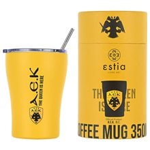 Estia Θερμός Coffee Mug Aek Basketball Basketball Edition 350Ml  Θερμός - Παγούρια