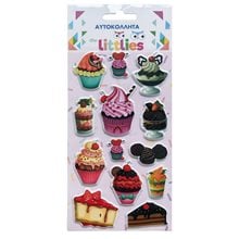 Αυτοκολλητα Cakes 10χ22  sticker - Albums