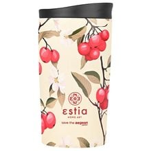 Estia Ποτήρι Θερμός 350ml Save The Aegean Travel Mug Sakura Whisper  Θερμός - Παγούρια