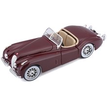 Αυτοκίνητο Μεταλλικό Burago Jaguar XK120 Roadster Red 22018  Μοντελιστικά - Μοντέλα